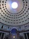 Pantheon interior in Rome, Italy Royalty Free Stock Photo