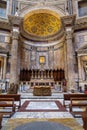 Pantheon interior, Rome Royalty Free Stock Photo