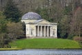 Pantheon and Lake, Stourhead, Stourton, Wiltshire, England.