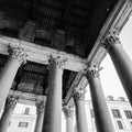 Historical monument of two thousand years old, one of the oldest roman cathedral in the city centre of Rome