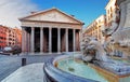 Pantheon, Rome, Italy Royalty Free Stock Photo