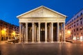 Pantheon, Rome - Italy. Royalty Free Stock Photo