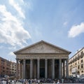 The Pantheon in Rome Royalty Free Stock Photo