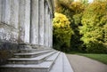 Pantheon in Stourhead gardens, Wiltshire Royalty Free Stock Photo