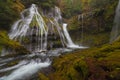 Panther Creek Falls in Autumn Royalty Free Stock Photo