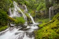 Panther Creek Falls in Washington State Royalty Free Stock Photo