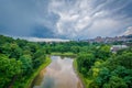 Panther Hollow Lake, in Schenley Park, Pittsburgh, Pennsylvania