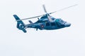 Panther naval helicopter aerial aerobatics