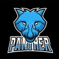 Panther sport or esport gaming mascot logo template, for your team