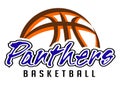 Panthers Basketball Team Graphic