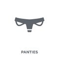 Panties icon from Clothes collection.