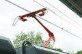 Pantograph electric