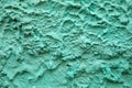 Biscay Green painted wall texture background Royalty Free Stock Photo