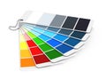 Pantone color guide Royalty Free Stock Photo