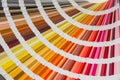 Panton, multi-colored strips of paper, standard Royalty Free Stock Photo