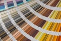 Panton, multi-colored strips of paper, standard Royalty Free Stock Photo