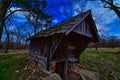 Snelson Brinker cabin trail of tears national historic trail missouri Royalty Free Stock Photo