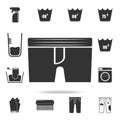 pants icon. Detailed set of laundry icons. Premium quality graphic design. One of the collection icons for websites, web design, m Royalty Free Stock Photo