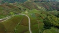 Drone Panyaweuyan Terraces, Majalengka - Indonesia