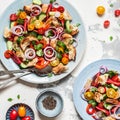 Panzanella, Italian Bread Salad