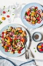 Panzanella, Italian Bread Salad