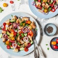 Panzanella, Italian Bread Salad