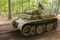 Panzer II Ausf. L `Luchs` at Militracks event Royalty Free Stock Photo