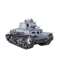 Panzer 35t, German Light Tank Royalty Free Stock Photo