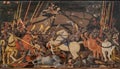 Paolo Uccello, The Battle of San Romano. Uffizi Galleries, Florence, Italy.