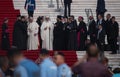 Papa Francisc visit Romania Royalty Free Stock Photo