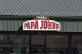 Papa Johns Take-Out Pizza Restaurant. Papa John`s is the third largest take-out and pizza delivery chain in the world