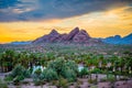 Papago Park at Sunset Royalty Free Stock Photo