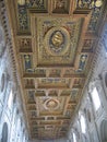 Ceiling of the Archbasilica of St. John Lateran, Rome, Italy