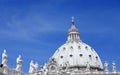 The Papal Basilica of Saint Peter in the Vatican, architectural detail. Royalty Free Stock Photo