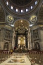 Papal basilica of Saint Peter in Vatican City, Vatican Royalty Free Stock Photo