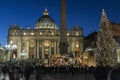 Papal basilica of Saint Peter in Vatican City, Vatican Royalty Free Stock Photo