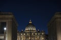 Papal basilica of Saint Peter in Vatican City, Vatican Royalty Free Stock Photo