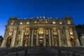 Papal basilica of Saint Peter in Vatican City, Vatican Royalty Free Stock Photo