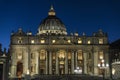 Papal basilica of Saint Peter in Vatican City, Vatican Royalty Free Stock Photo