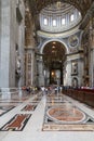 Papal basilica of saint peter in vatican Royalty Free Stock Photo