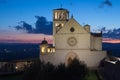 The Papal Basilica of St. Francis of Assisi Royalty Free Stock Photo