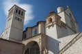 The Papal Basilica of St. Francis of Assisi Royalty Free Stock Photo