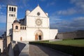 The Papal Basilica of St. Francis of Assisi Royalty Free Stock Photo