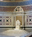 The Papal Chair of the Bishop of Rome, the Pope. The Archbasilica of Saint John Lateran