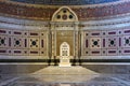 The Papal Chair of the Bishop of Rome, the Pope. The Archbasilica of Saint John Lateran