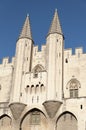 Papal Palace, Avignon, France Royalty Free Stock Photo