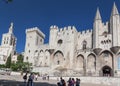 Papal Palace Avignon France Royalty Free Stock Photo