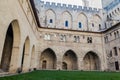 Papal Palace Avignon France Royalty Free Stock Photo