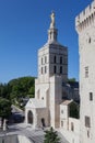 Papal Palace Avignon France Royalty Free Stock Photo