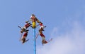 Papantla Flyers in cuetzalan veracruz mexico III